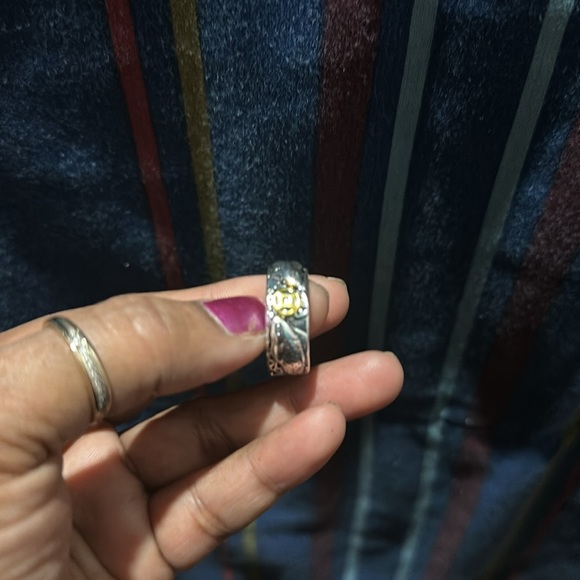 Fashion punk rings for men animal carp copper coins Retro Adjustable - Picture 6 of 8